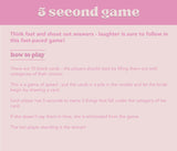 5 Second Card Game