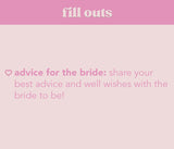 Advice for the Bride