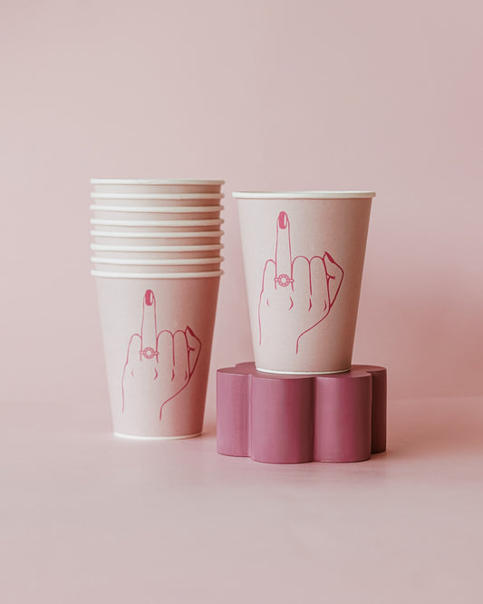 Bachelorette Pink Cups