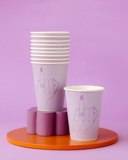 Bachelorette Purple Cups