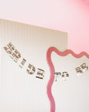 Iridescent ‘Bride to Be’ Banner