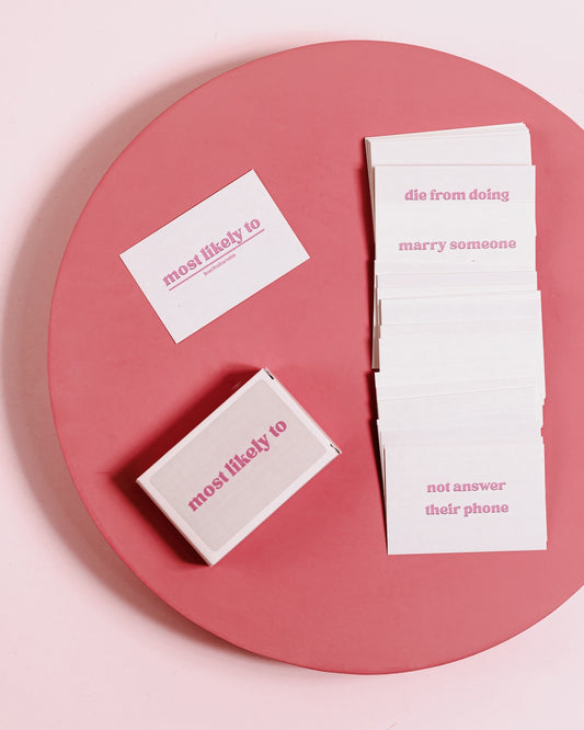 Most Likely to! Bach Card Game