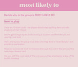Most Likely to! Bach Card Game