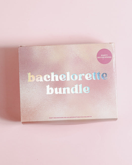 Pink Bachelorette Decorations Bundle