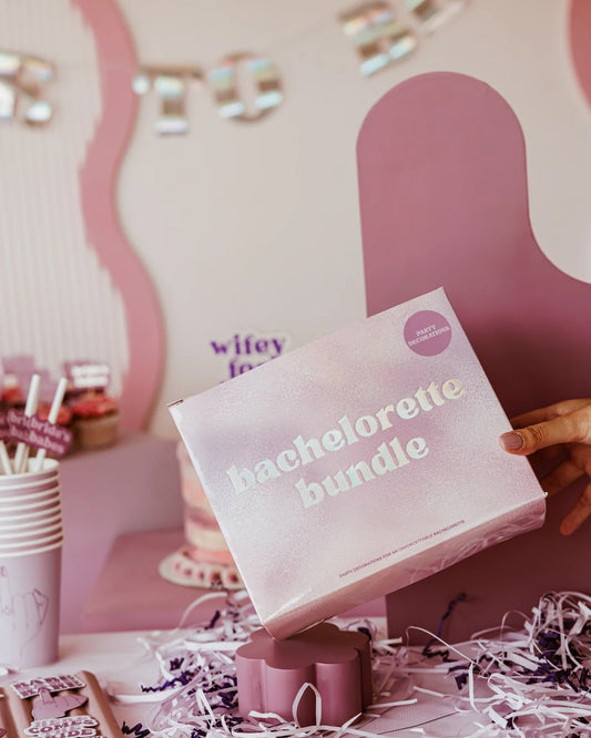 Purple Bachelorette Decorations Bundle