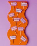 Purple ‘Brides Babes’ Cupcake Toppers