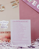 What Did the Groom Say?