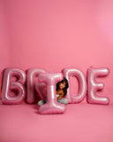 Pink 'BRIDE' Foil XL Balloon
